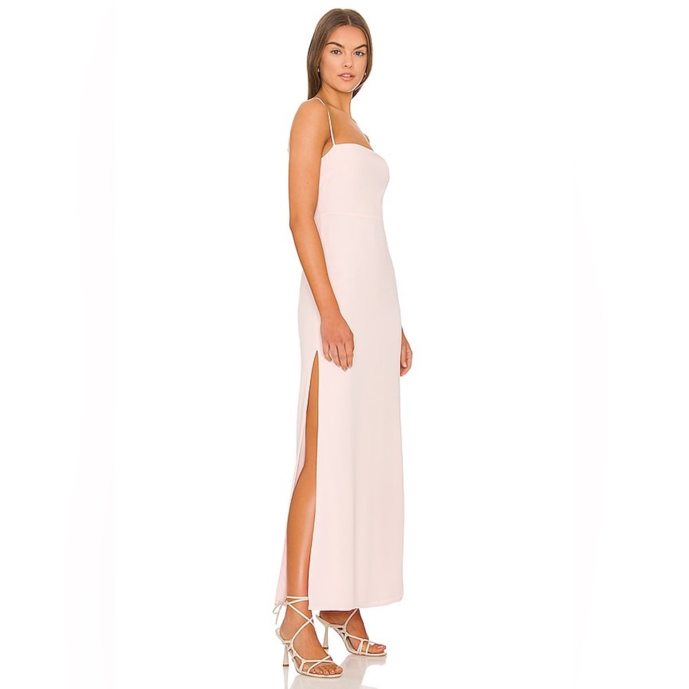 NWT Superdown X Revolve Addison Maxi Dress in Blush Pink - XS - Picture 2 of 13